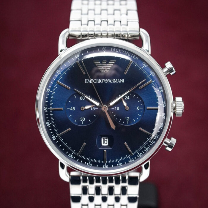 Emporio Armani Men's Aviator Chronograph Watch - AR11238 - Image 5